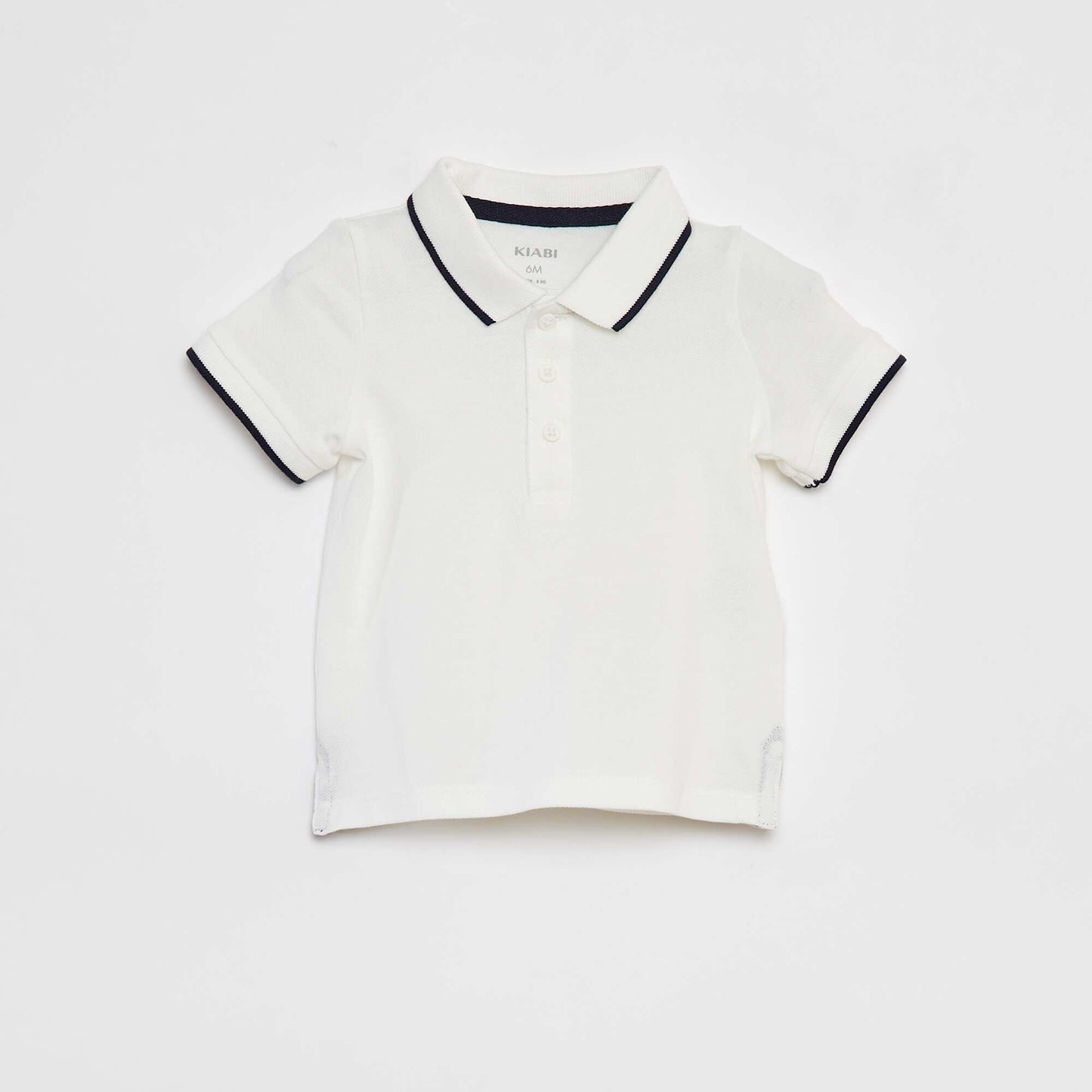Ensemble polo + salopette - 2 pièces BLANC