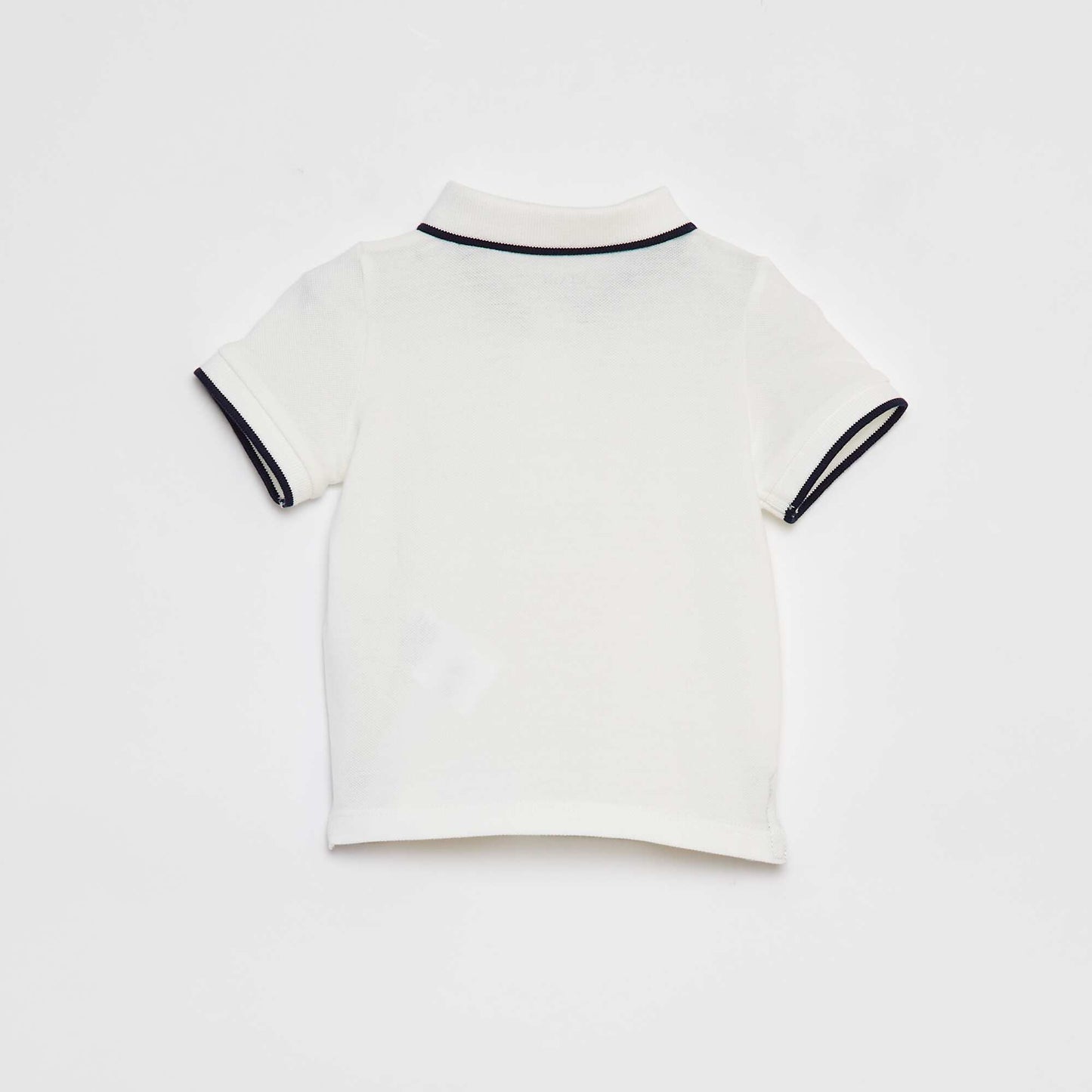 Ensemble polo + salopette - 2 pièces BLANC