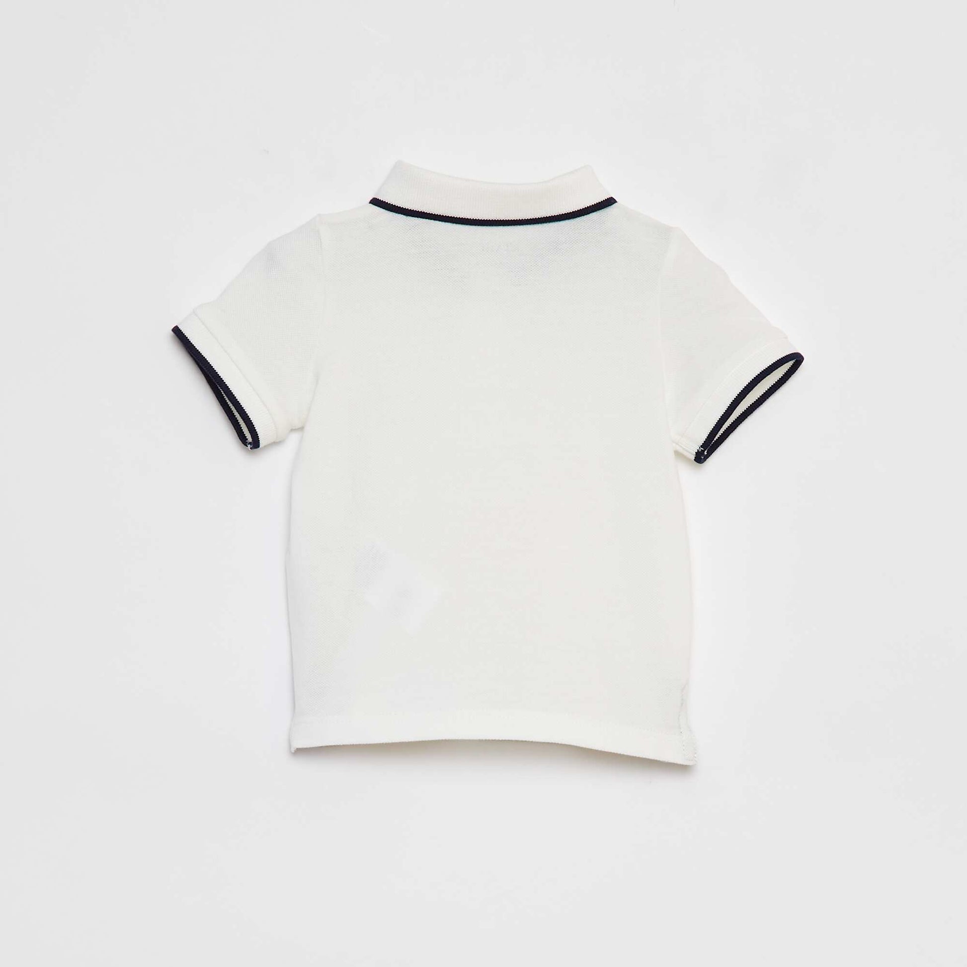 Ensemble polo + salopette - 2 pièces BLANC