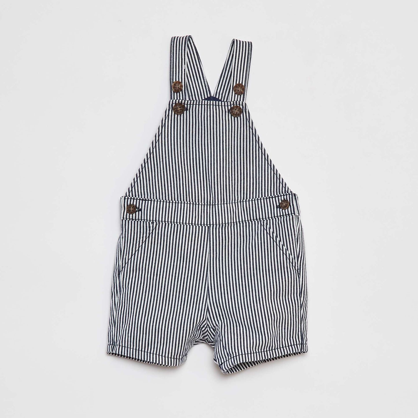 Ensemble polo + salopette - 2 pièces BLANC