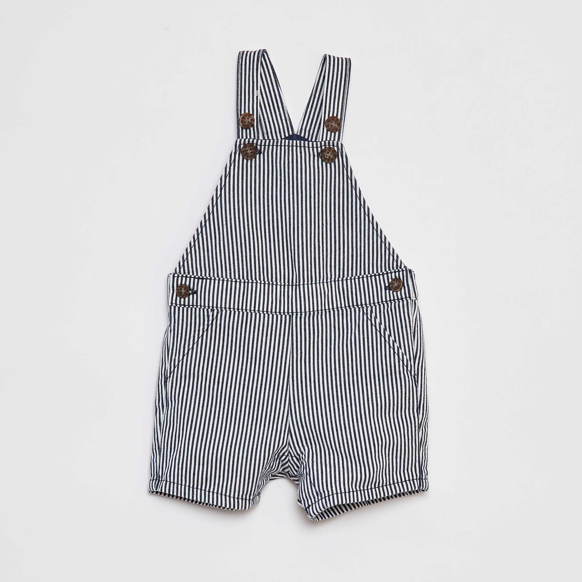 Ensemble polo + salopette - 2 pièces BLANC