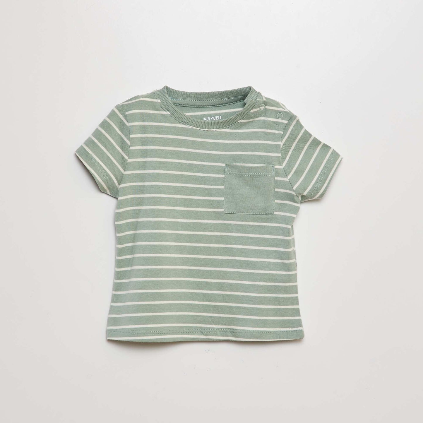 T-shirt avec poche poitrine VERT