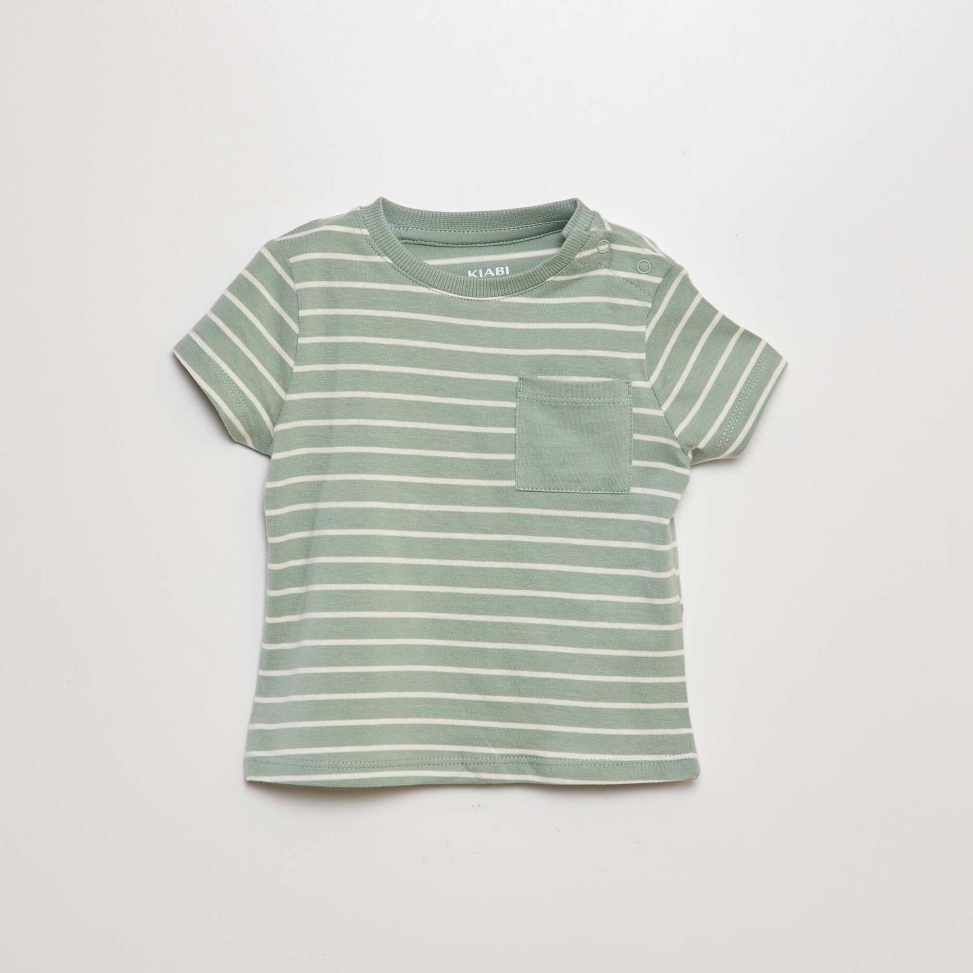 T-shirt avec poche poitrine VERT