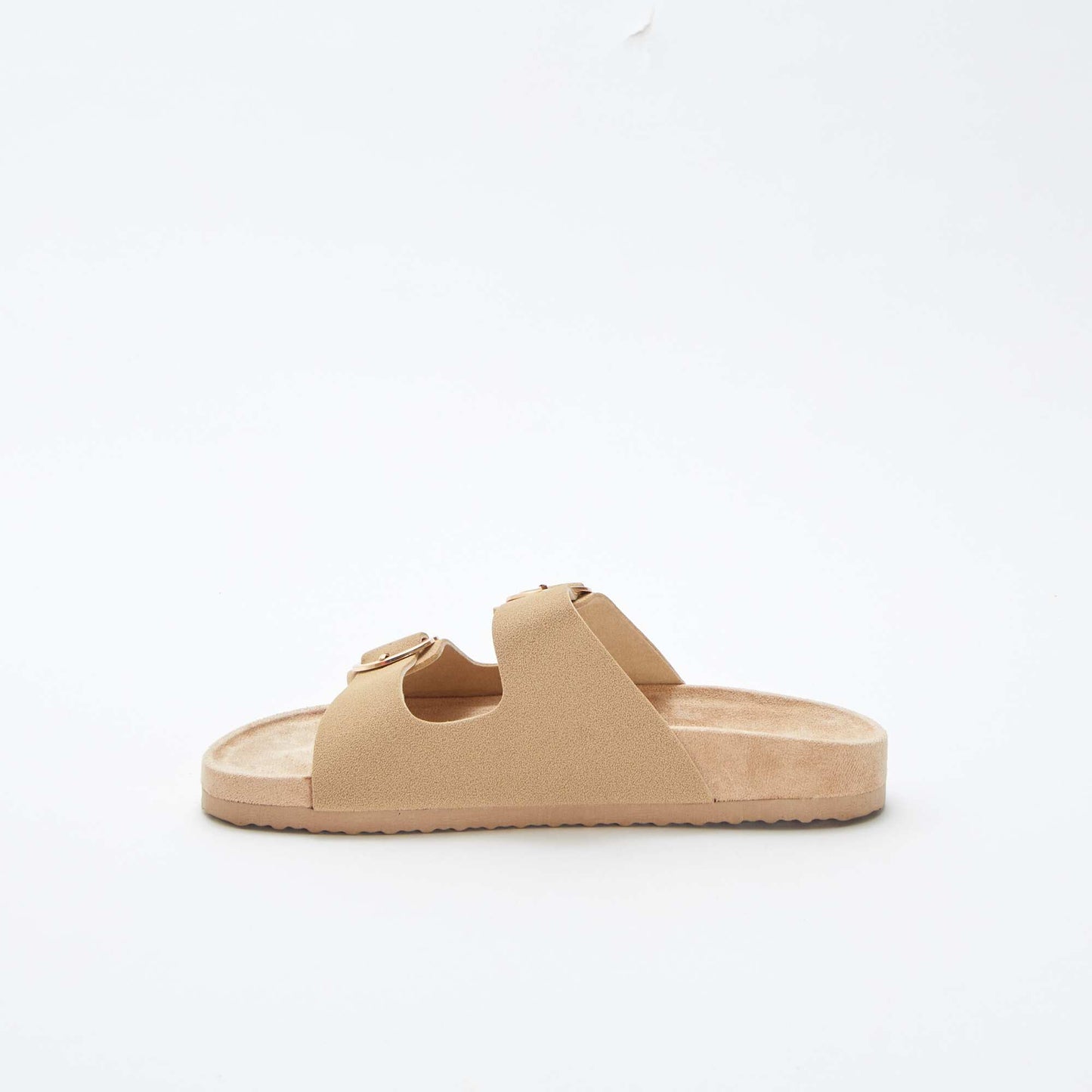 Mules épaisses double bride BEIGE