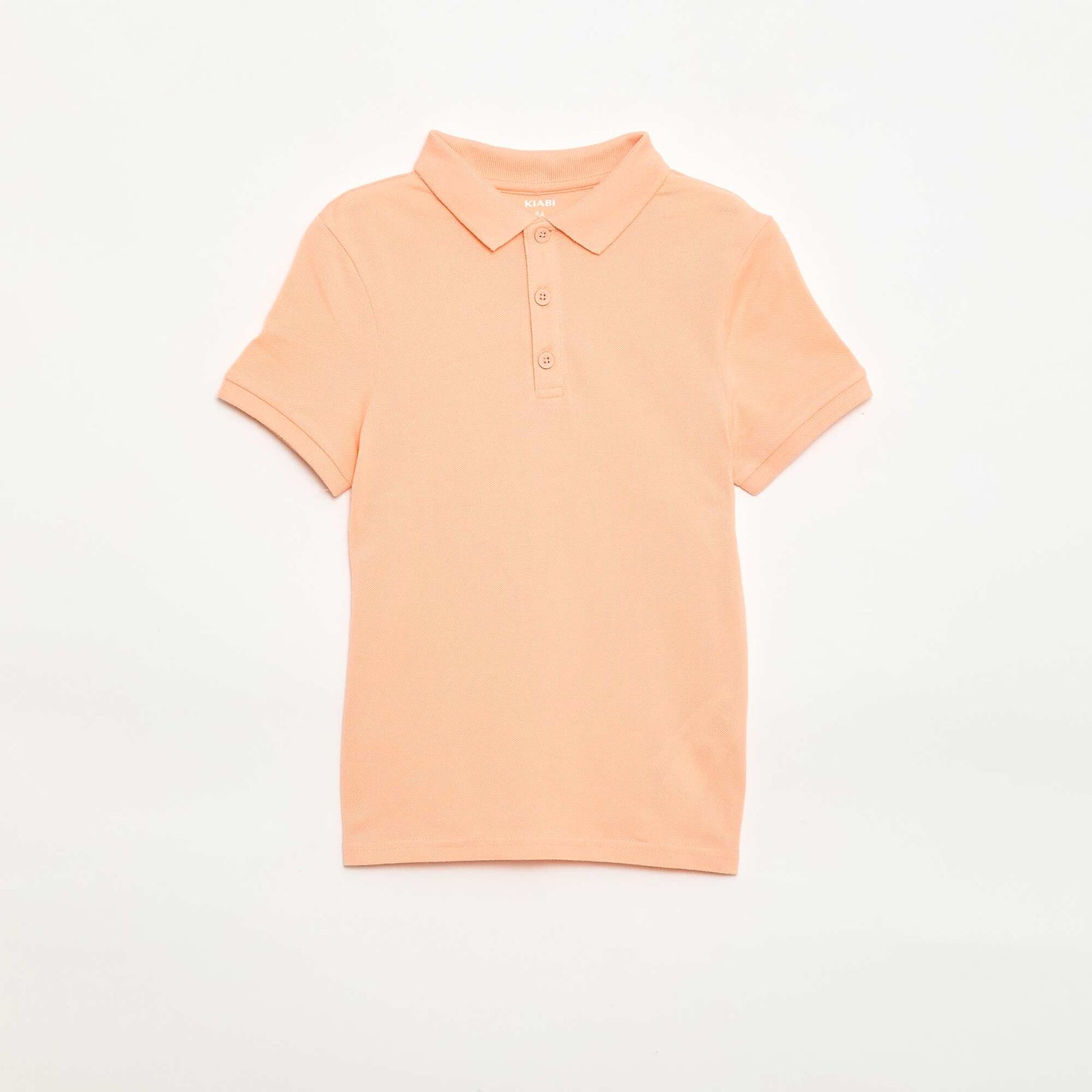 Polo uni en maille piquée PêCHE