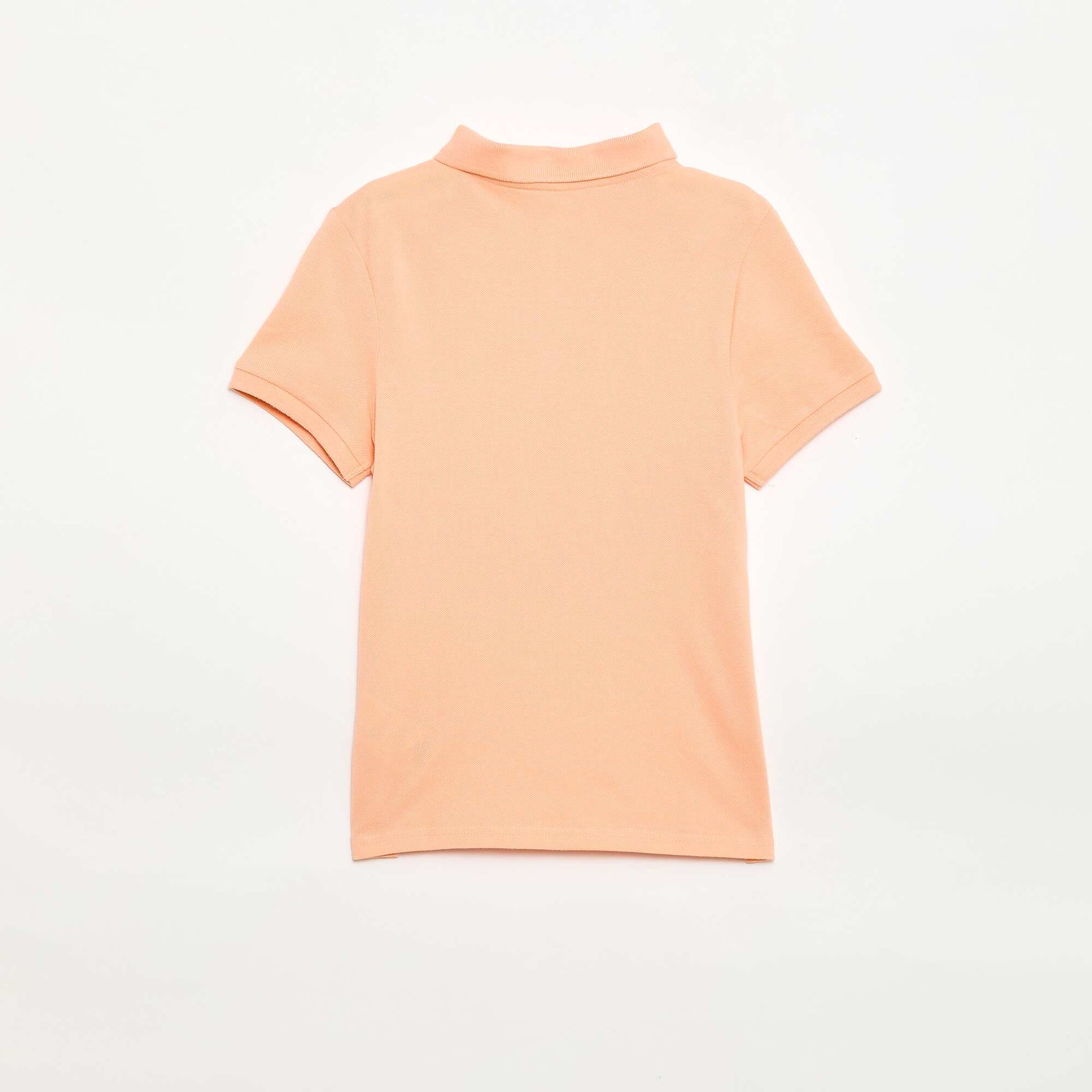 Polo uni en maille piquée PêCHE