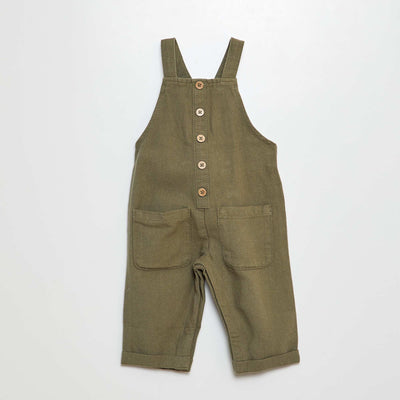 Salopette unie VERT