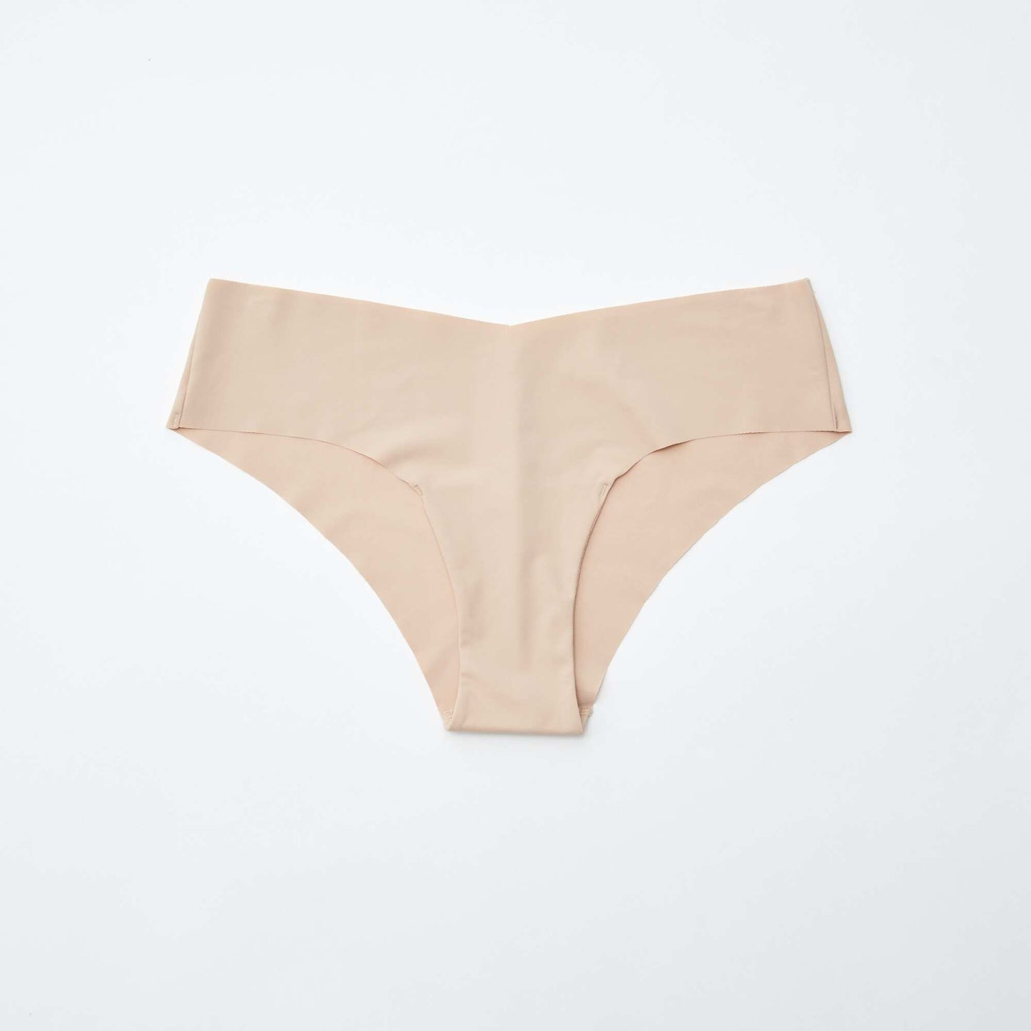 Lot de 2 shortys invisibles en microfibre ROSE