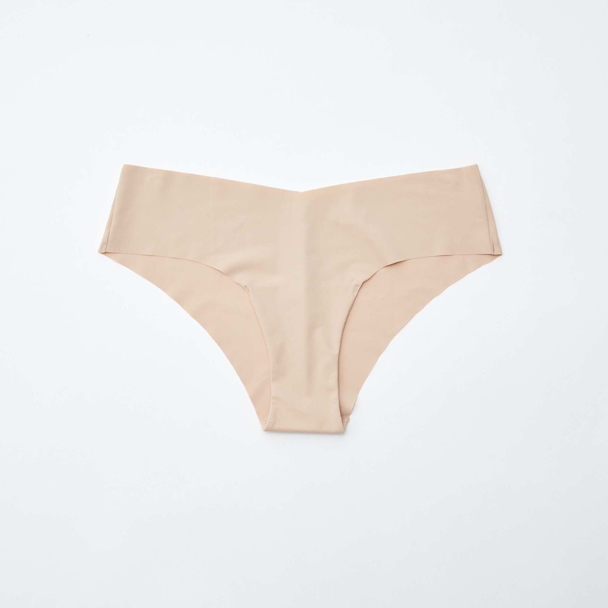 Lot de 2 shortys invisibles en microfibre ROSE