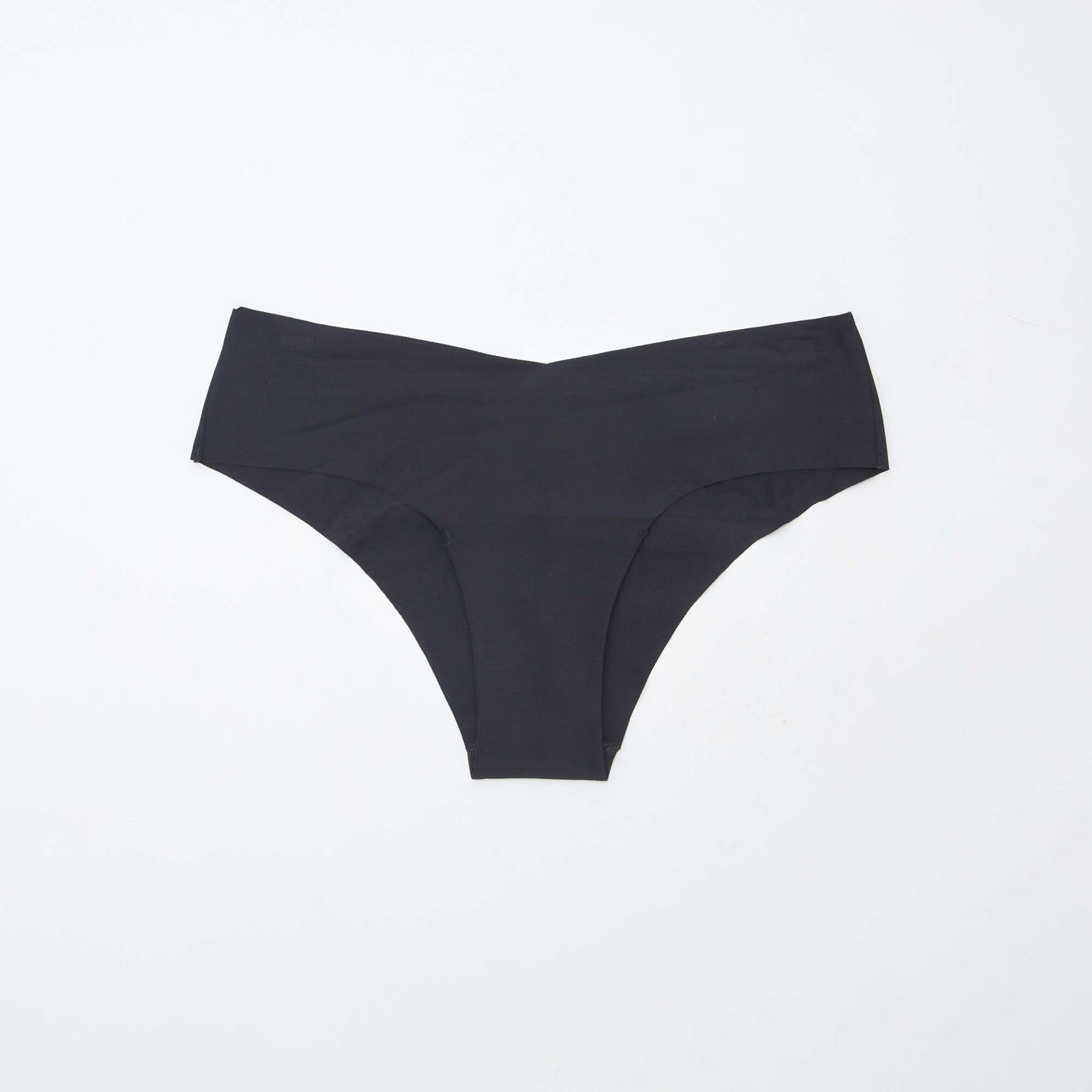 Lot de 2 shortys invisibles en microfibre NOIR