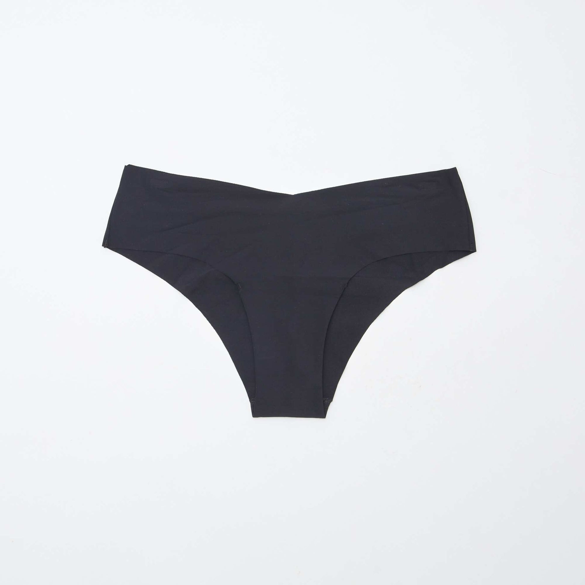 Lot de 2 shortys invisibles en microfibre NOIR
