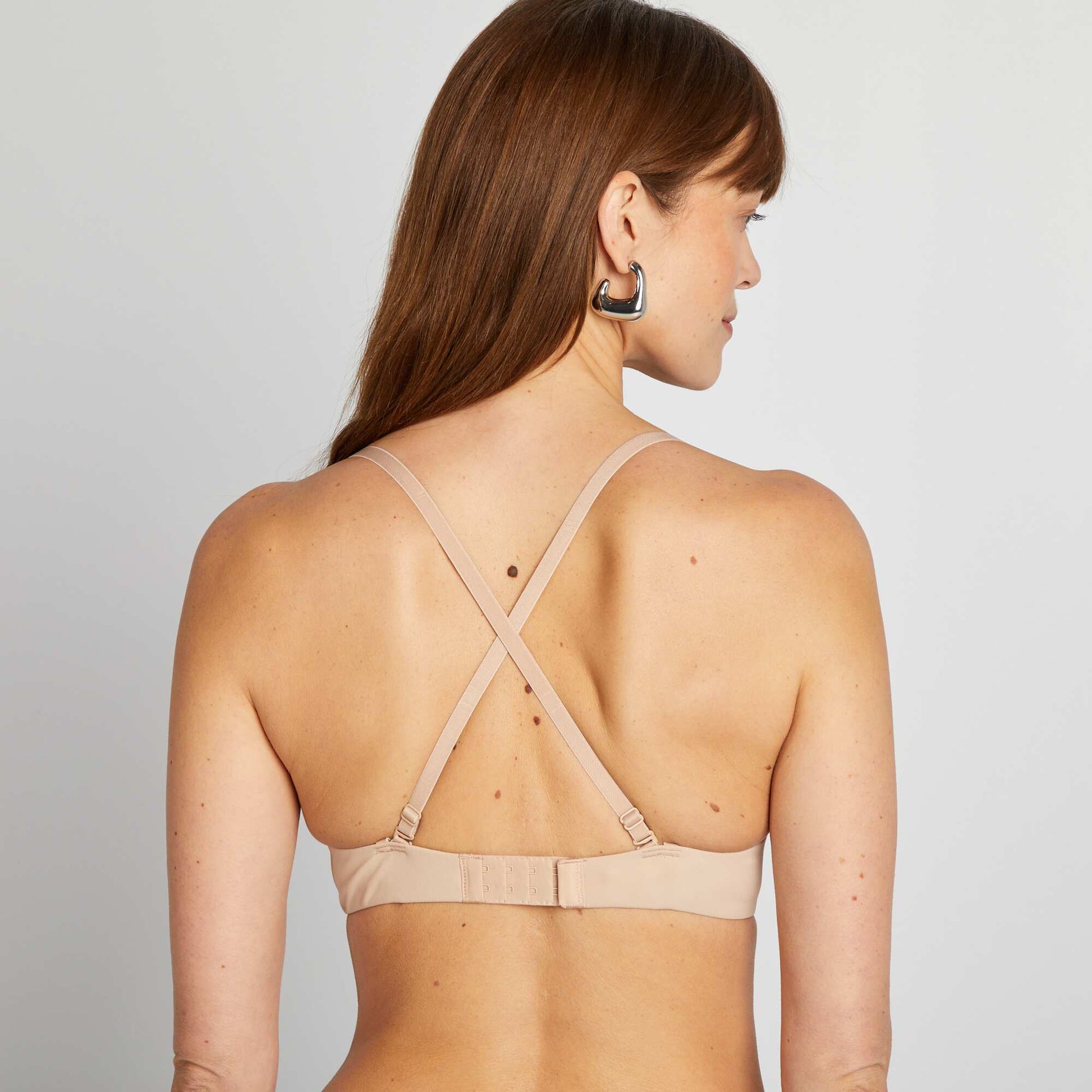 Triangle invisible en microfibre ROSE