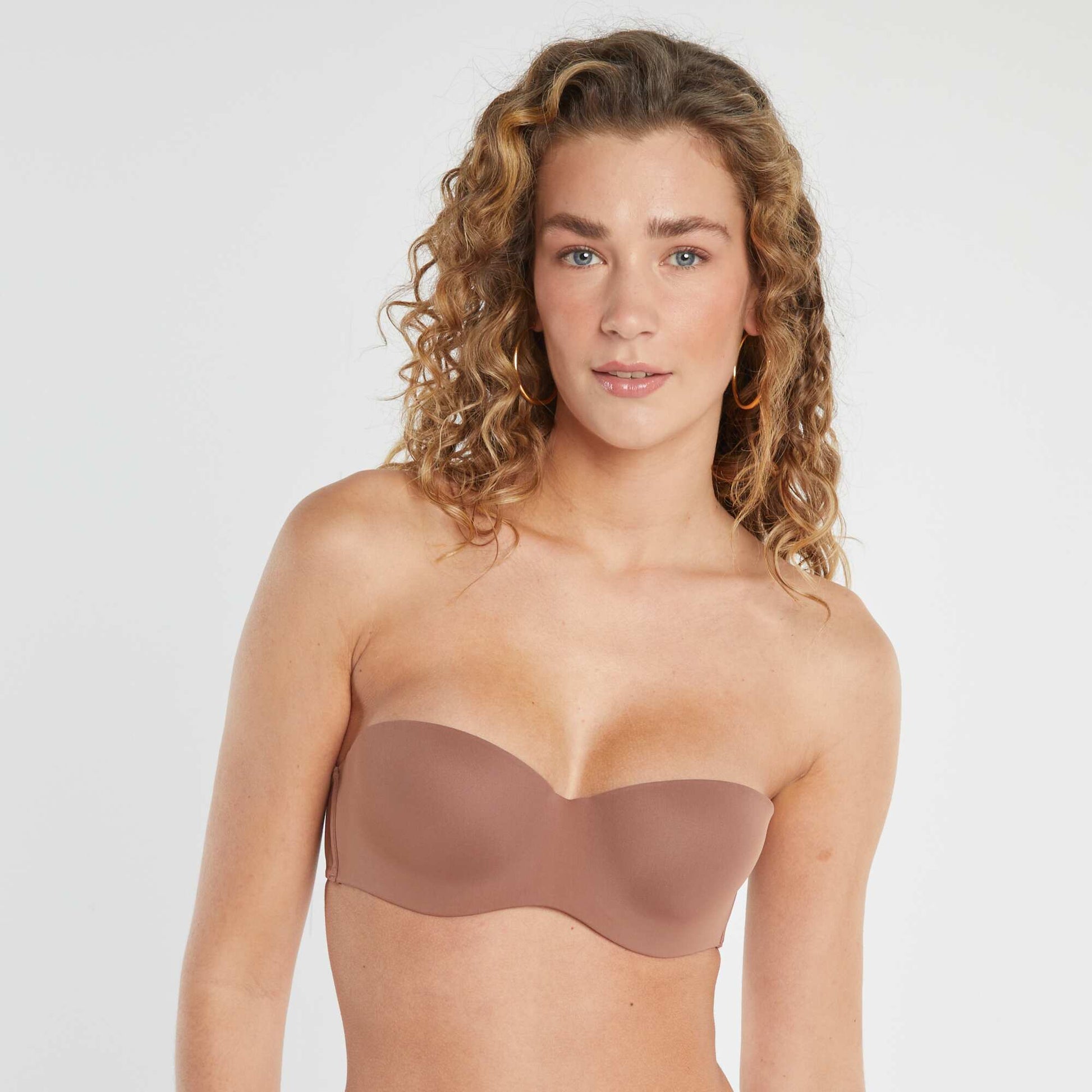 Bandeau moulé invisible MARRON