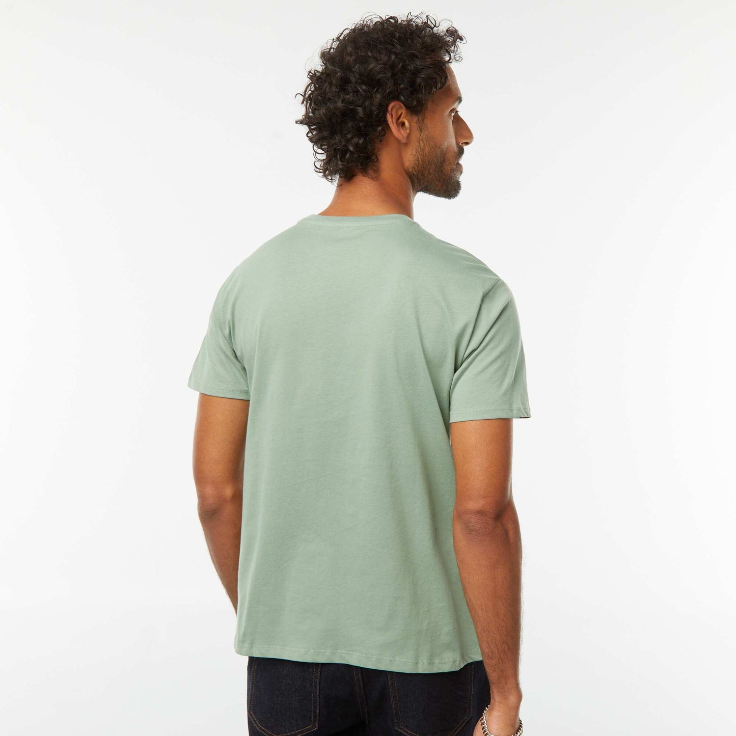 T-shirt imprimé manches courtes VERT