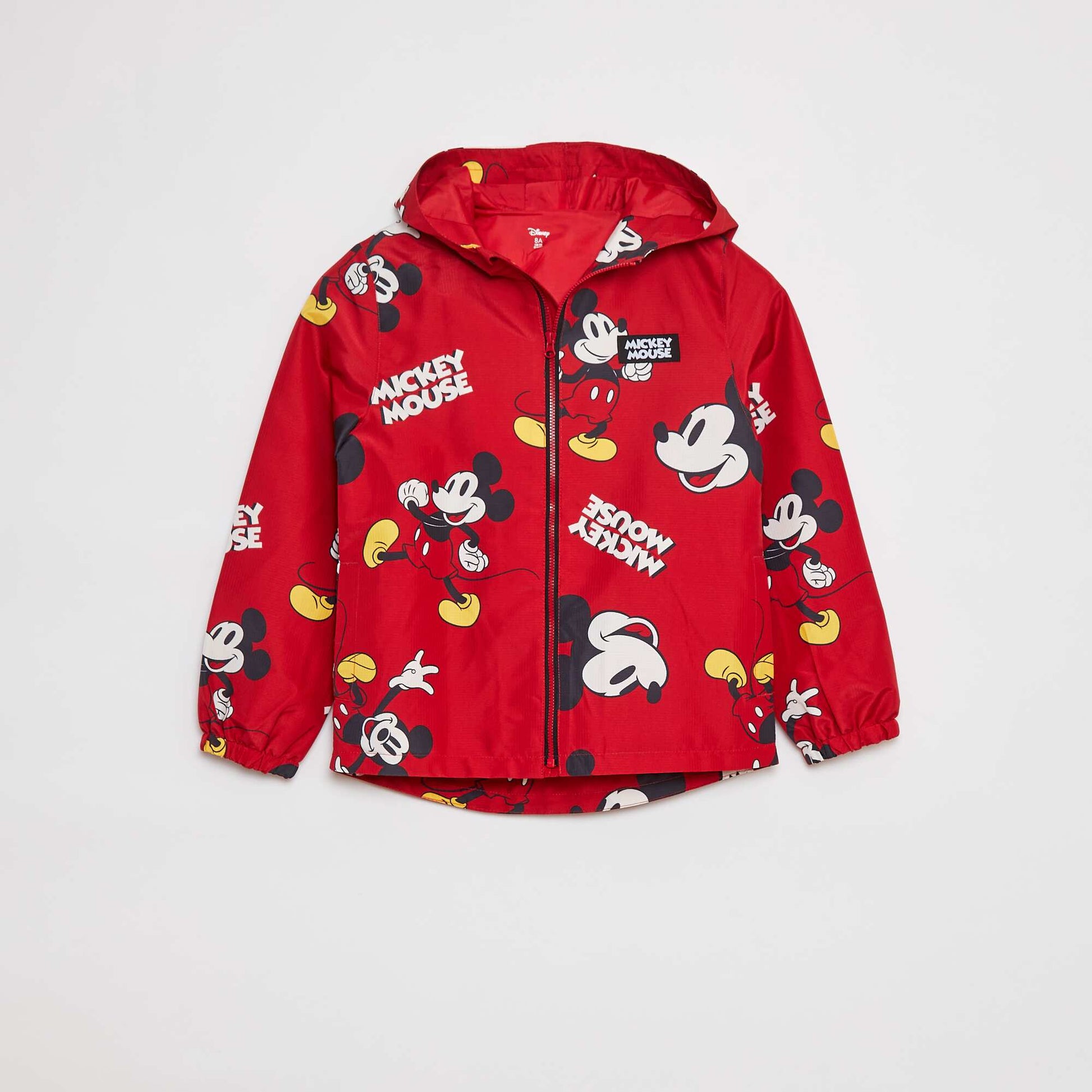 Coupe vent 'Mickey Mouse' 'Disney' ROUGE