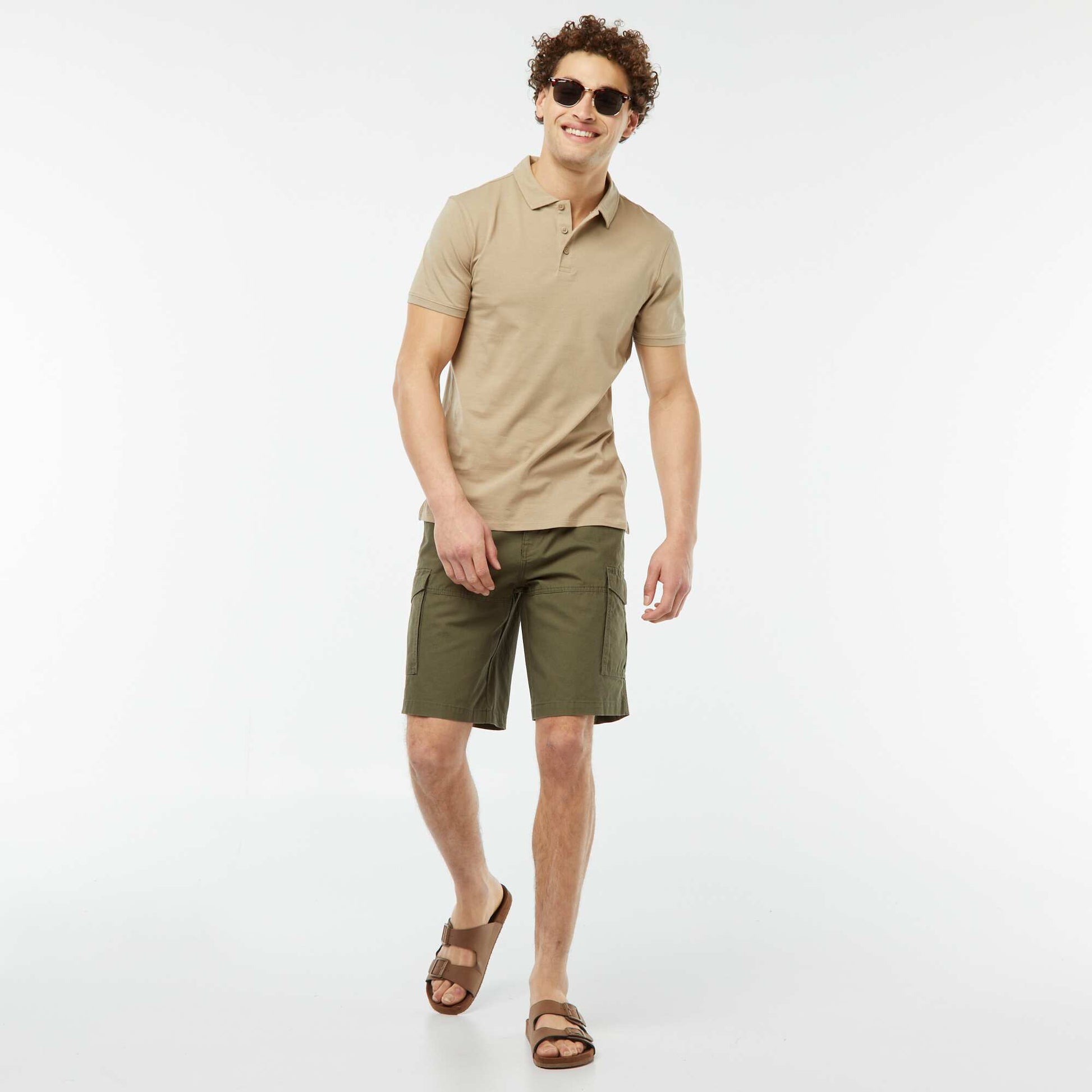 Bermuda multipoche KAKI