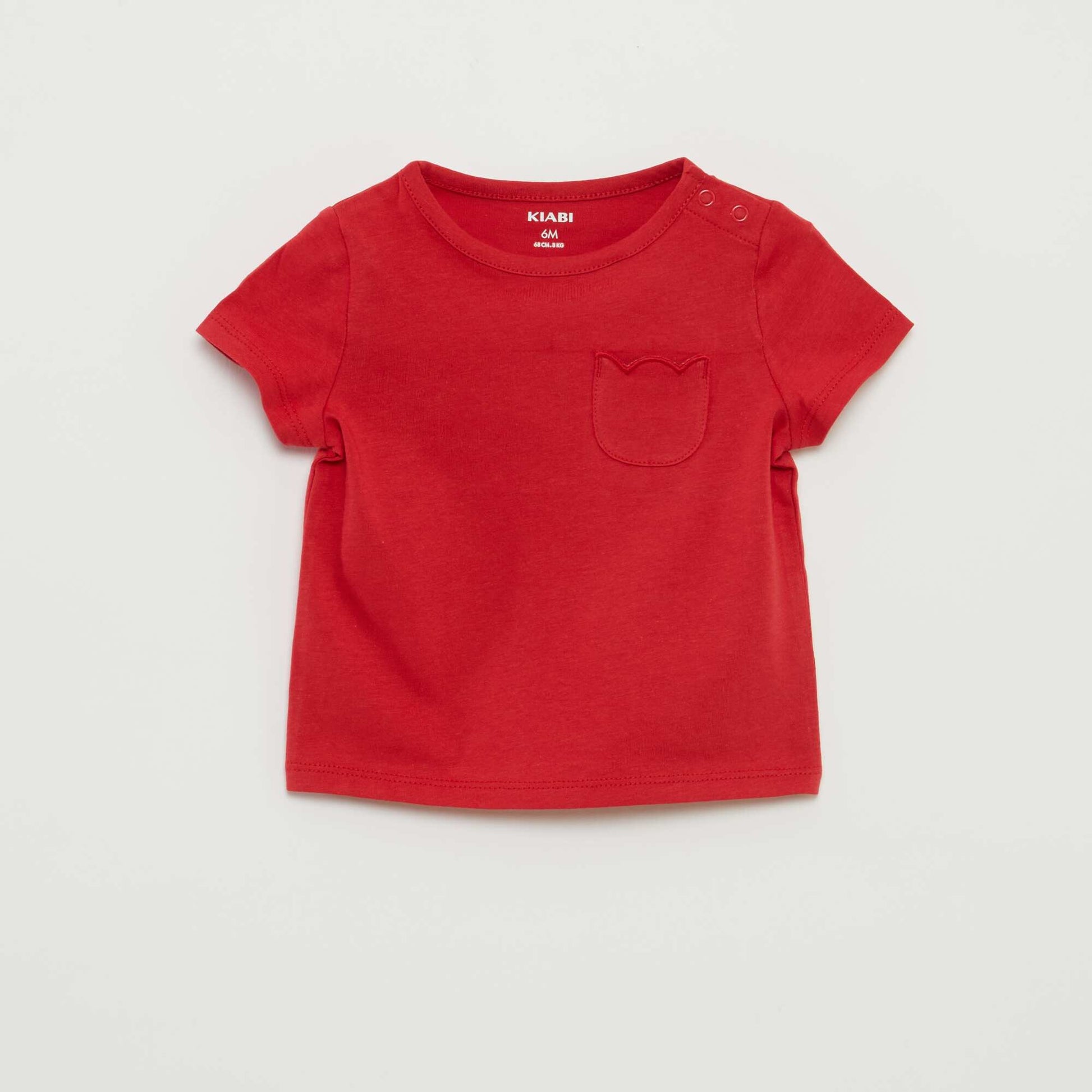 Lot de 2 t-shirts unis BLANC