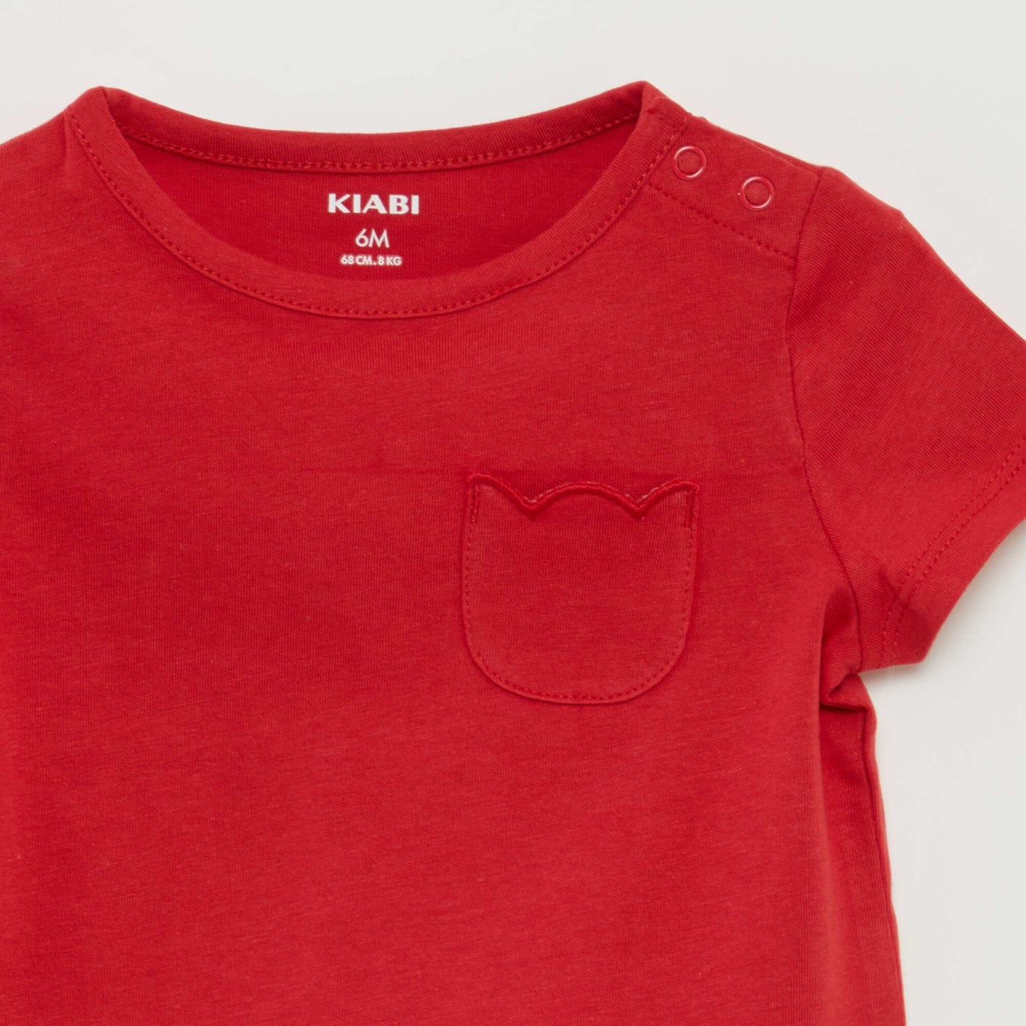 Lot de 2 t-shirts unis BLANC