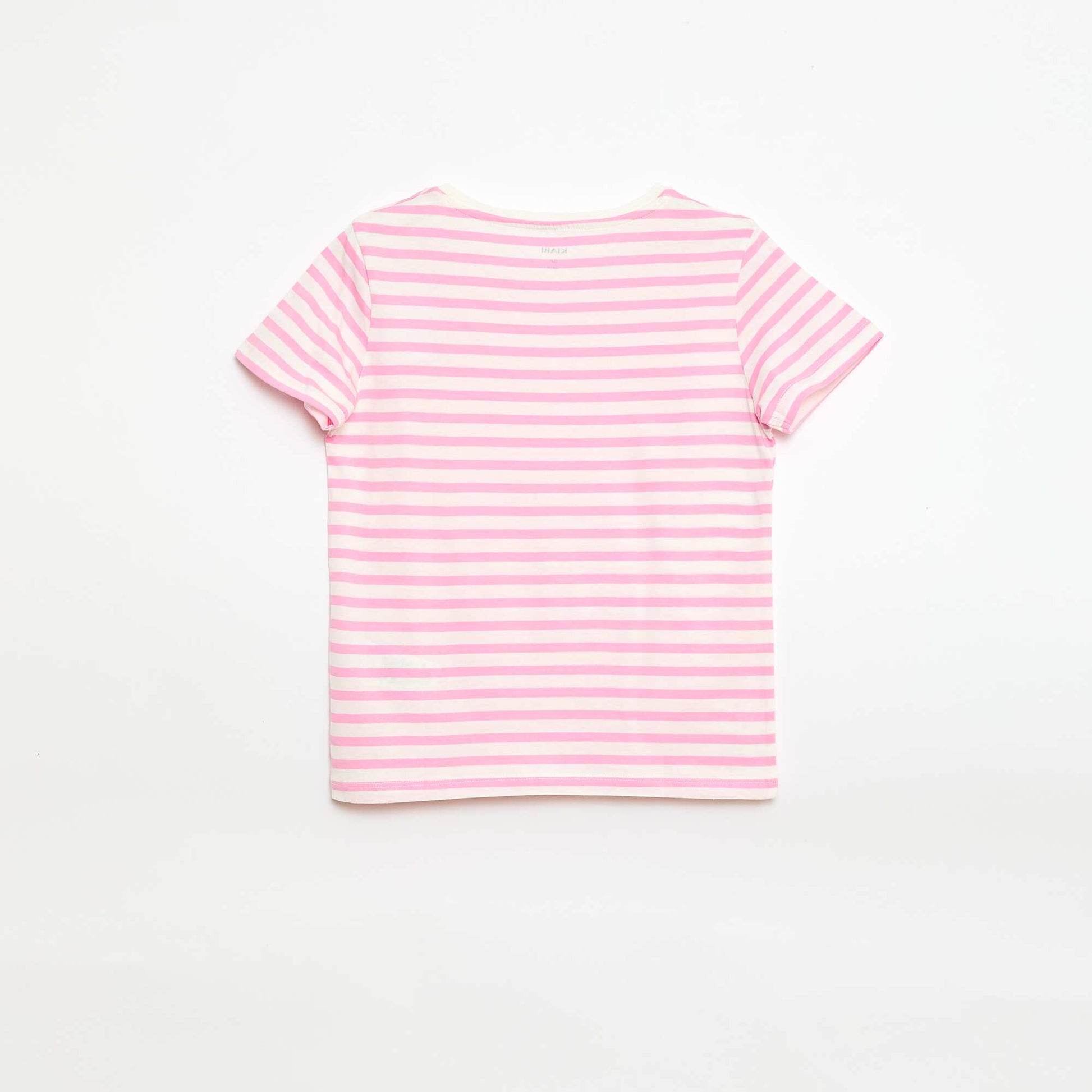T-shirt à manches courtes imprimé ROSE