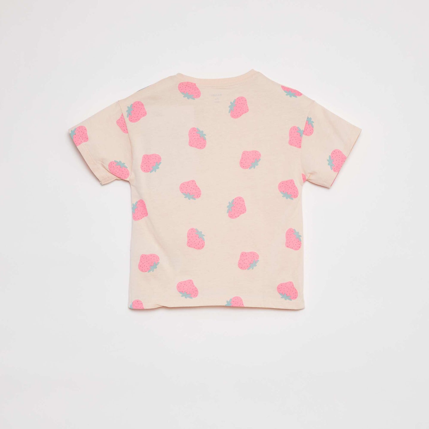 T-shirt à manches courtes avec imprimé ROSE