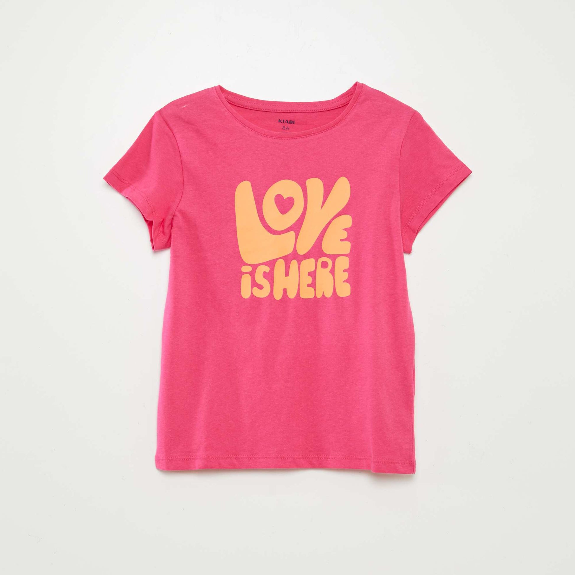 Lot de 3 t-shirts manches courtes ROSE