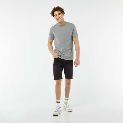 Bermuda en jean 5 poches GRIS