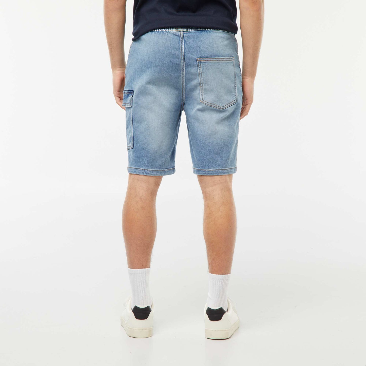 Bermuda en denim multi-poches TRIPLE STONE