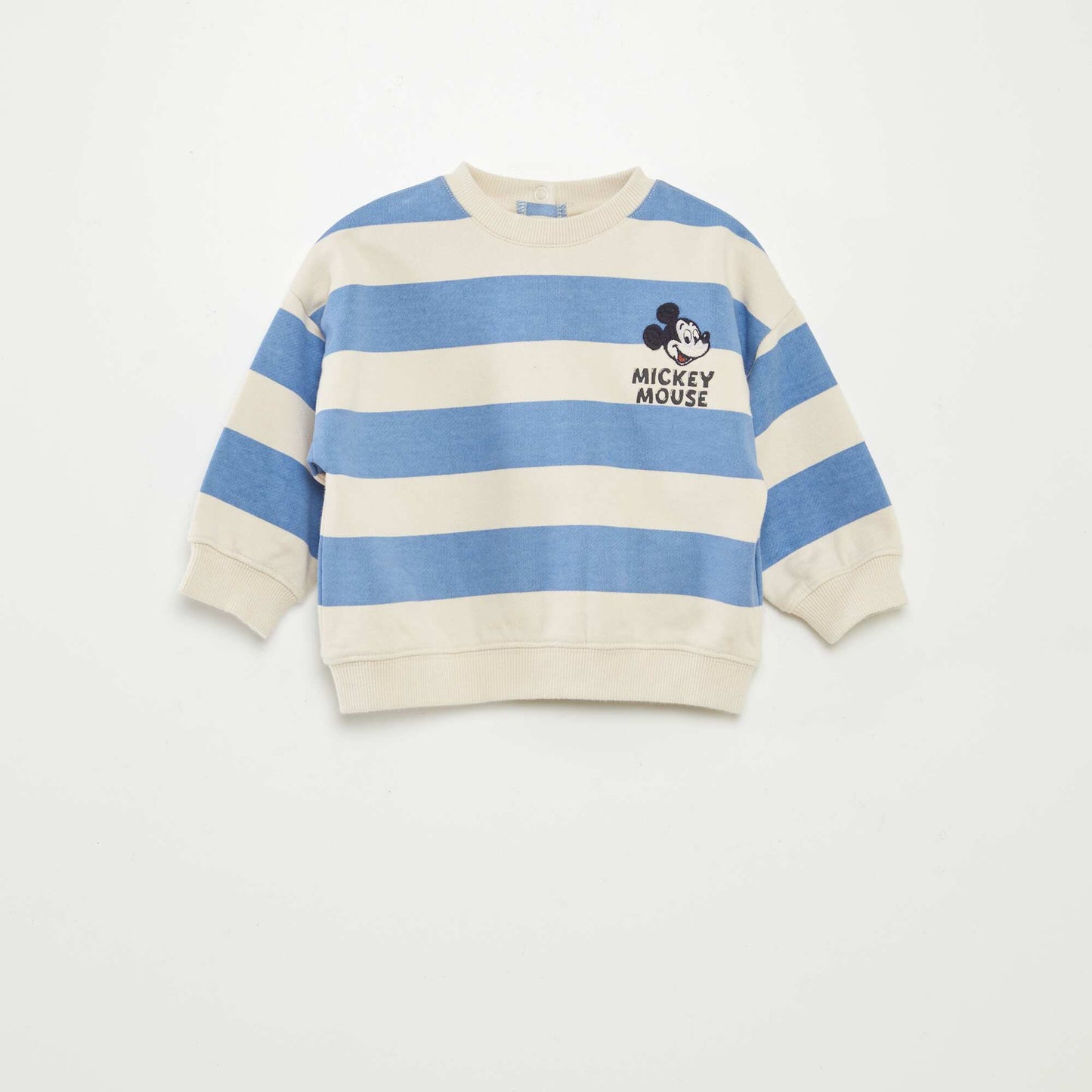 Sweat en french terry 'Disney' BLEU
