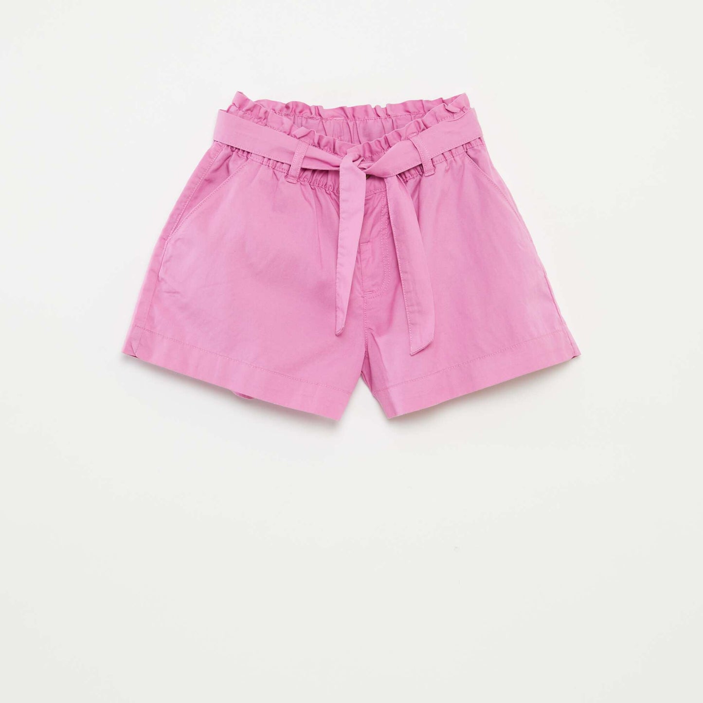 Short paperbag avec ceinture ROSE