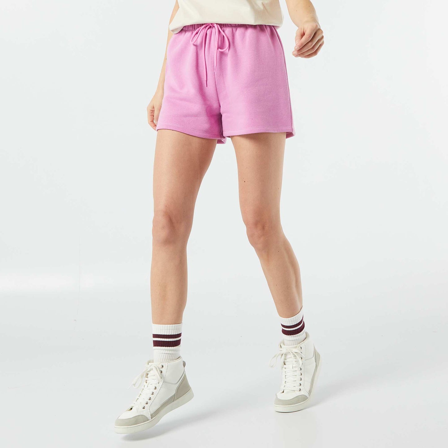 Short en molleton ROSE