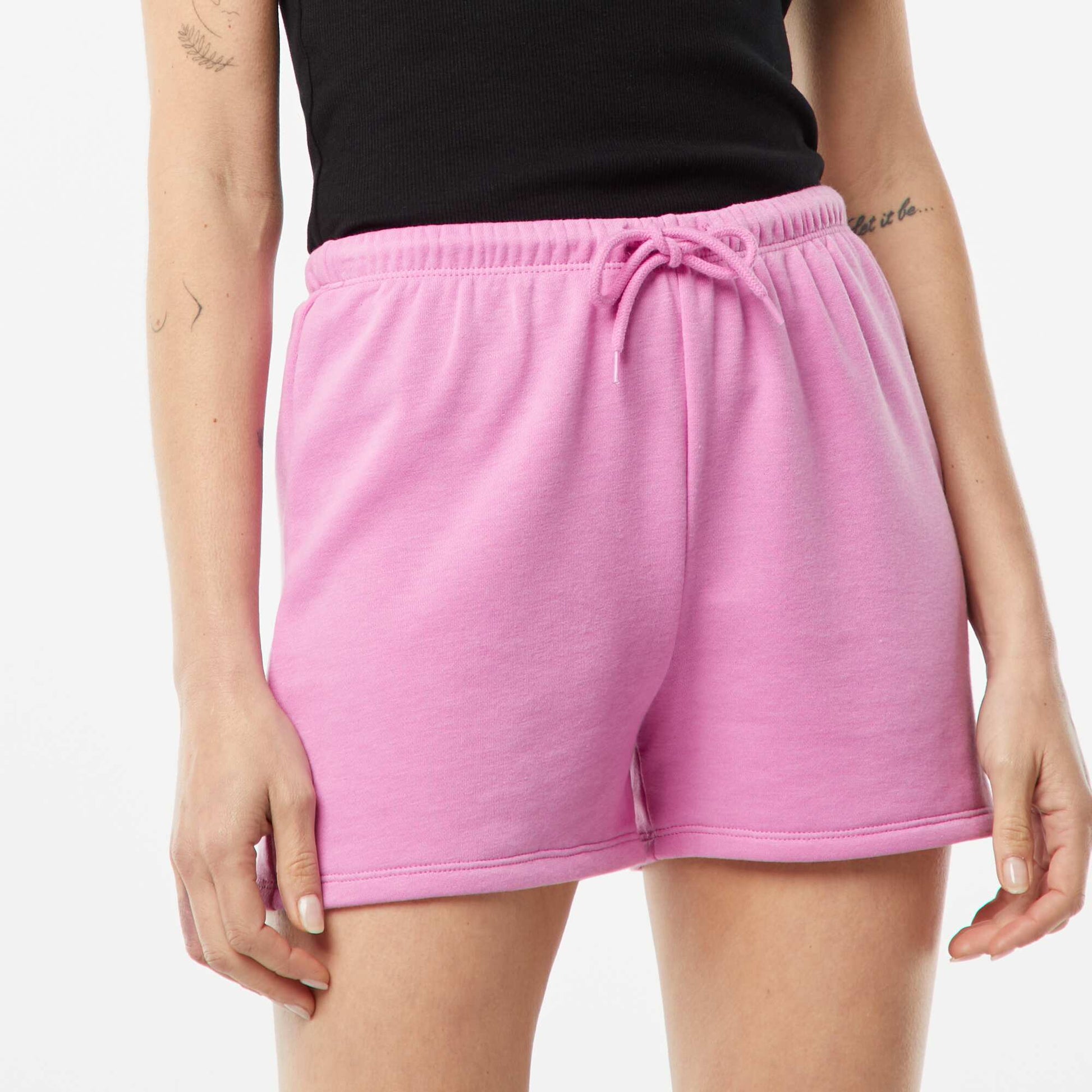 Short en molleton ROSE