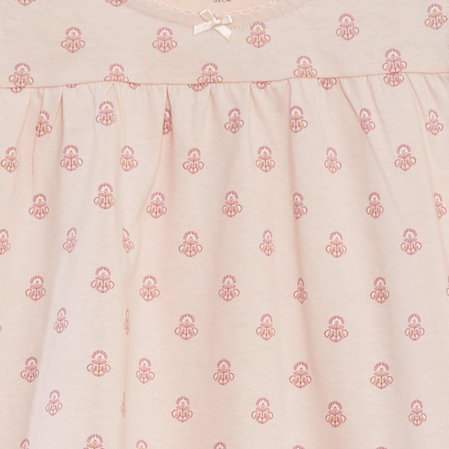 Pyjama court t-shirt volanté + short - 2 pièces ROSE