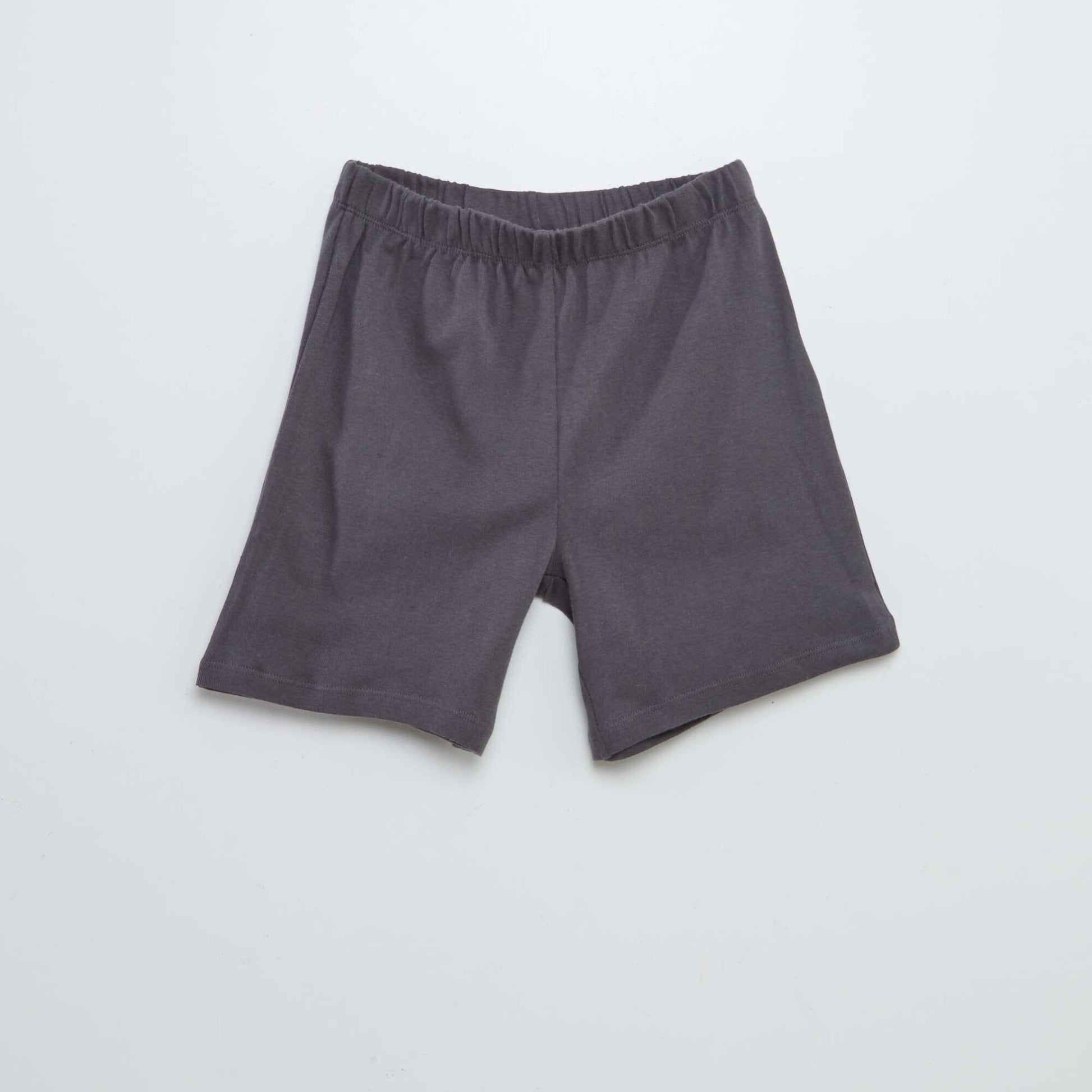 Ensemble pyjama court t-shirt + short avec imprimés - 2 pièces ORANGE