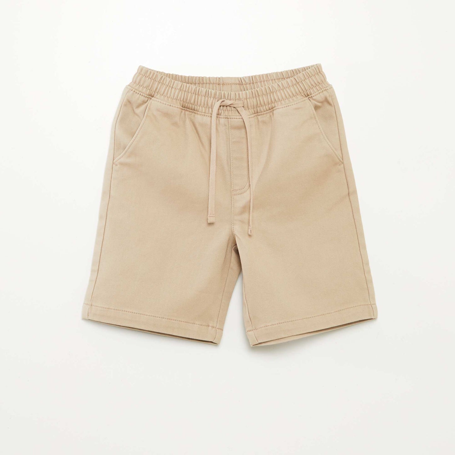 Short en denim BEIGE
