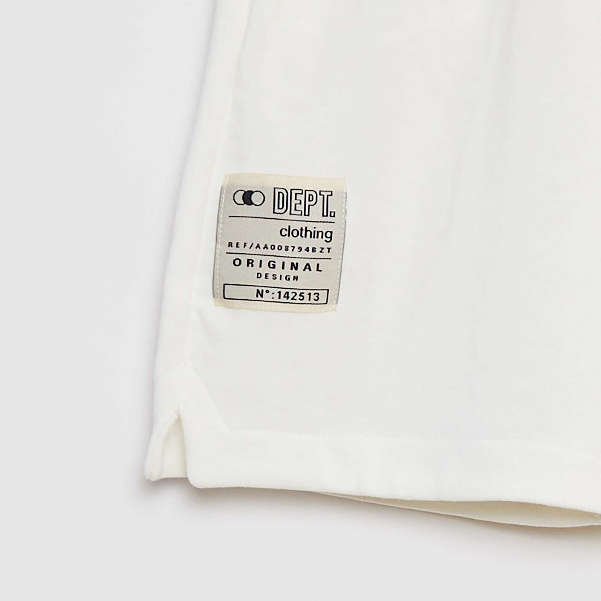 Short de sport avec taille contrastée BEIGE