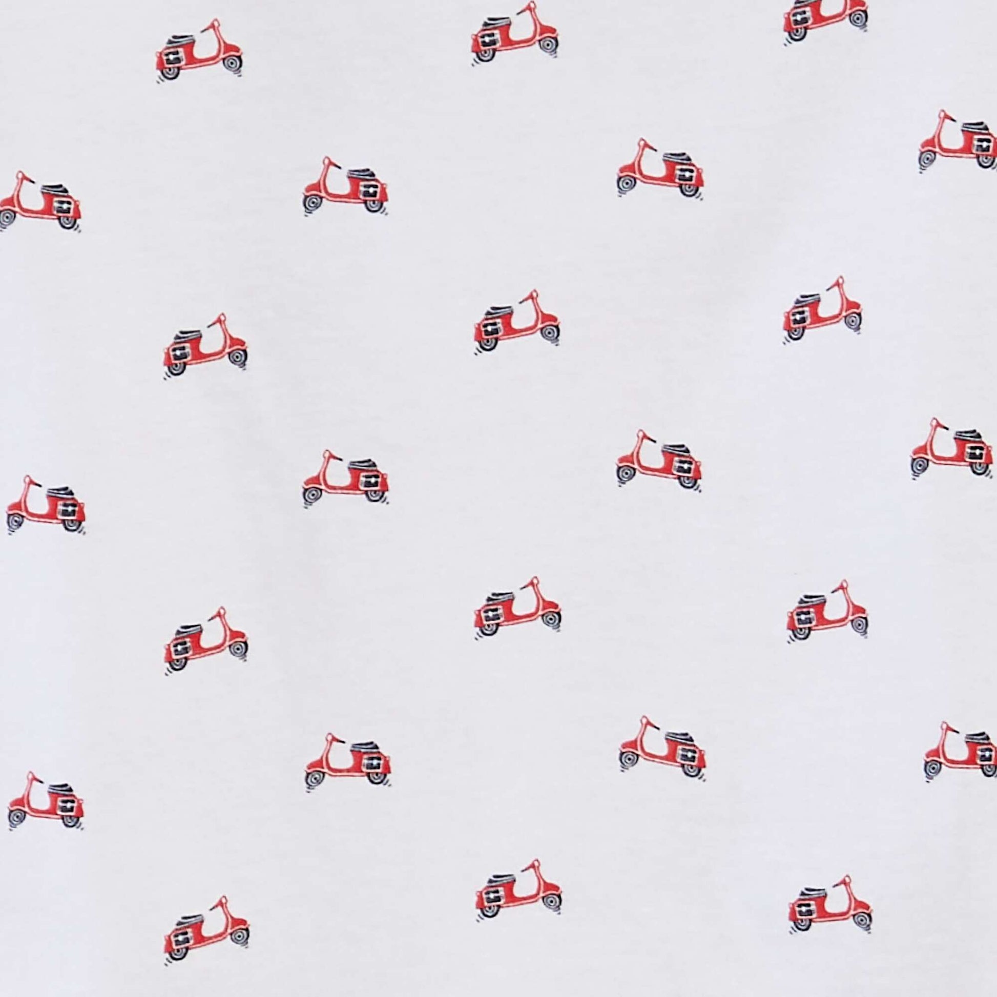 T-shirt manches courtes à motif BLANC