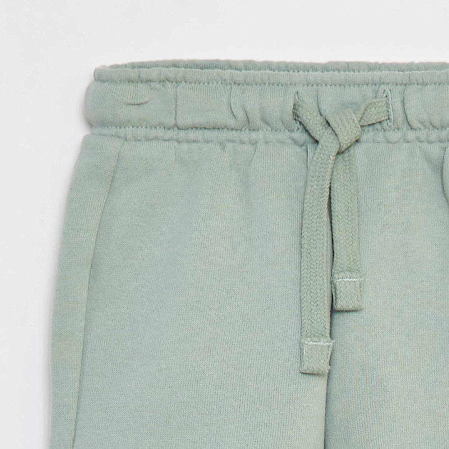 Short uni avec taille élastiquée VERT