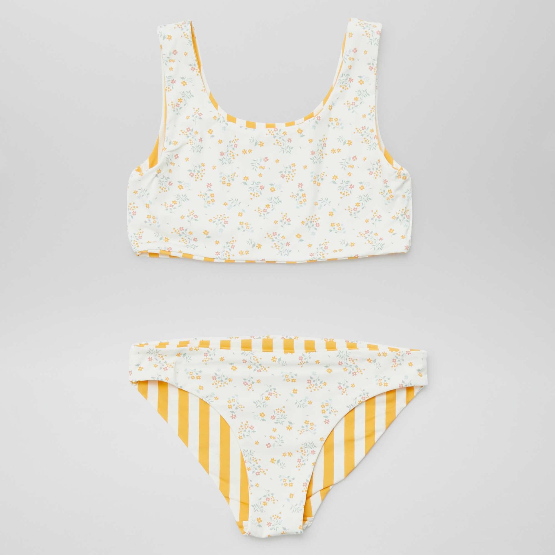 Maillot de bain réversible - 2 pièces ROSE