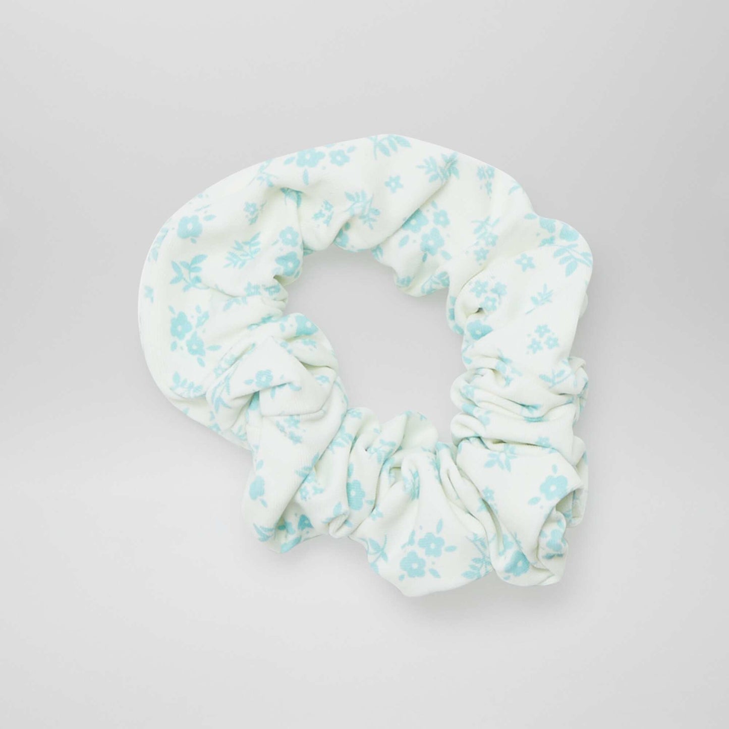 Maillot de bain 1 pièce à imprimé + chouchou - 2 pièces BLANC