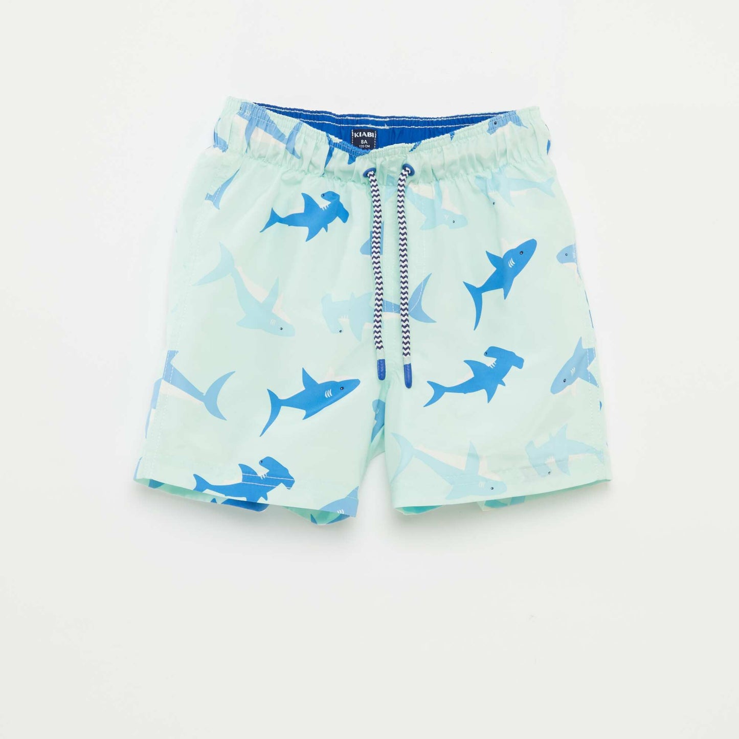 Short de bain avec imprimé BLEU