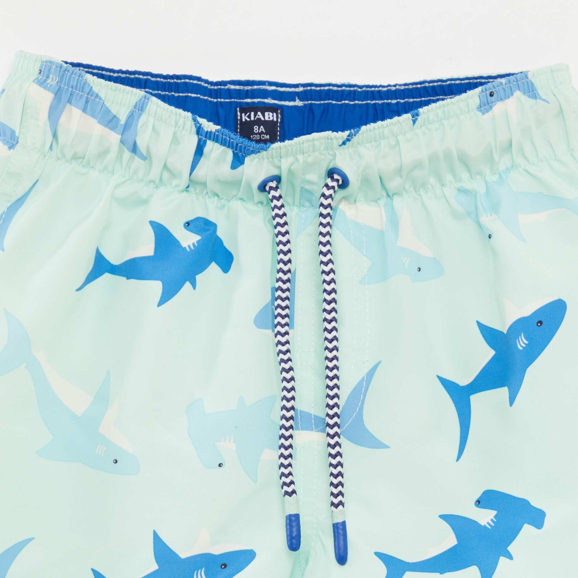 Short de bain avec imprimé BLEU