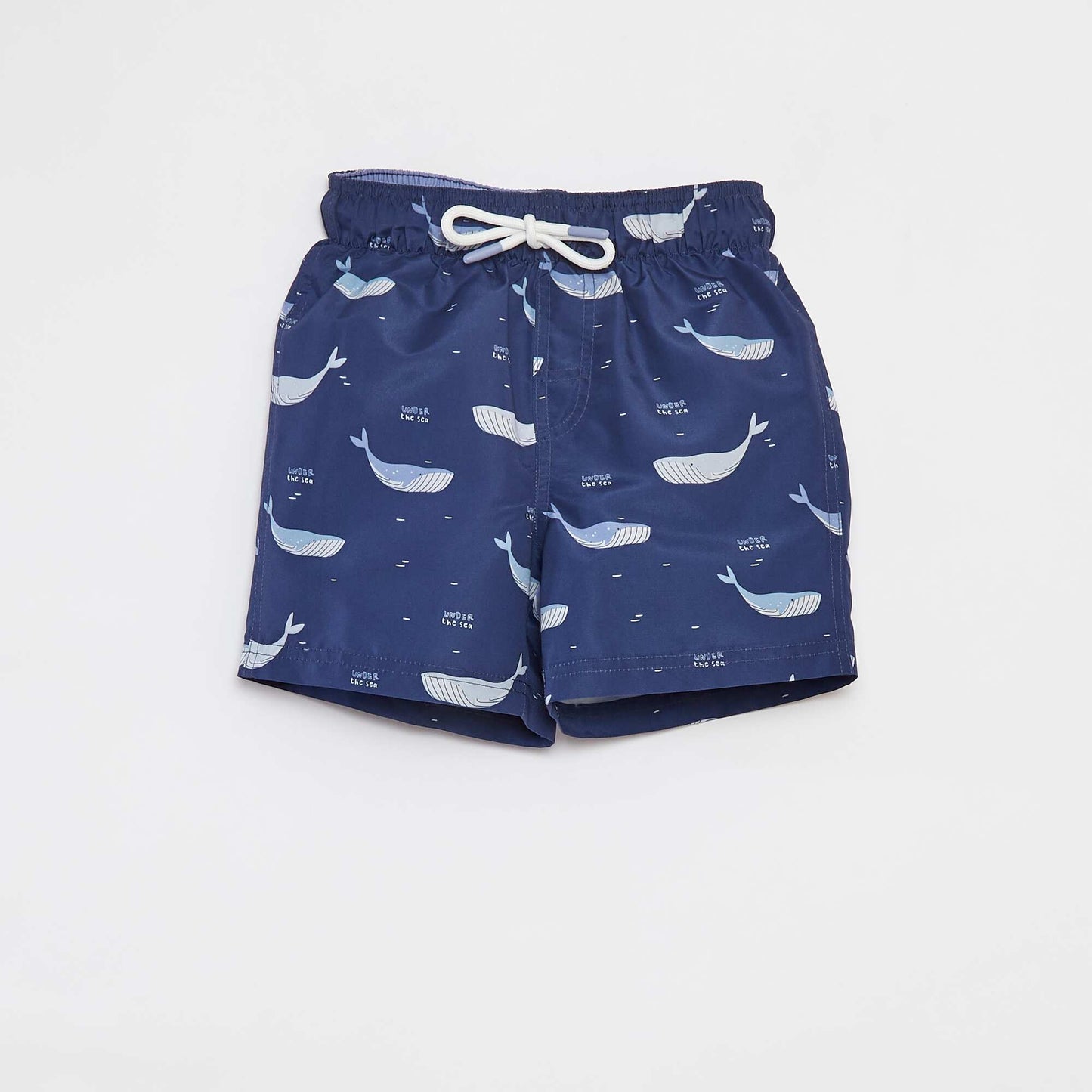 Short de bain avec imprimé BLEU