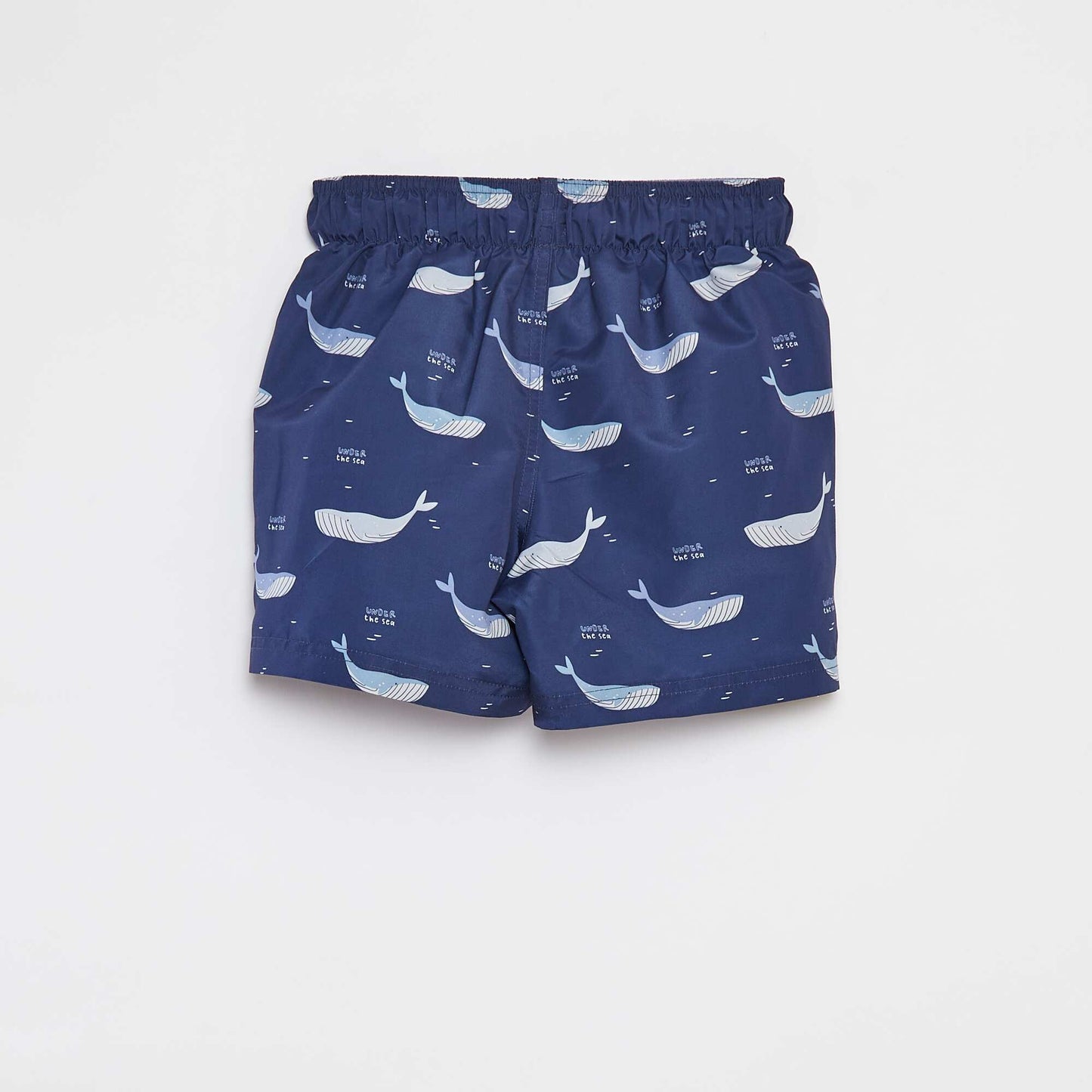 Short de bain avec imprimé BLEU