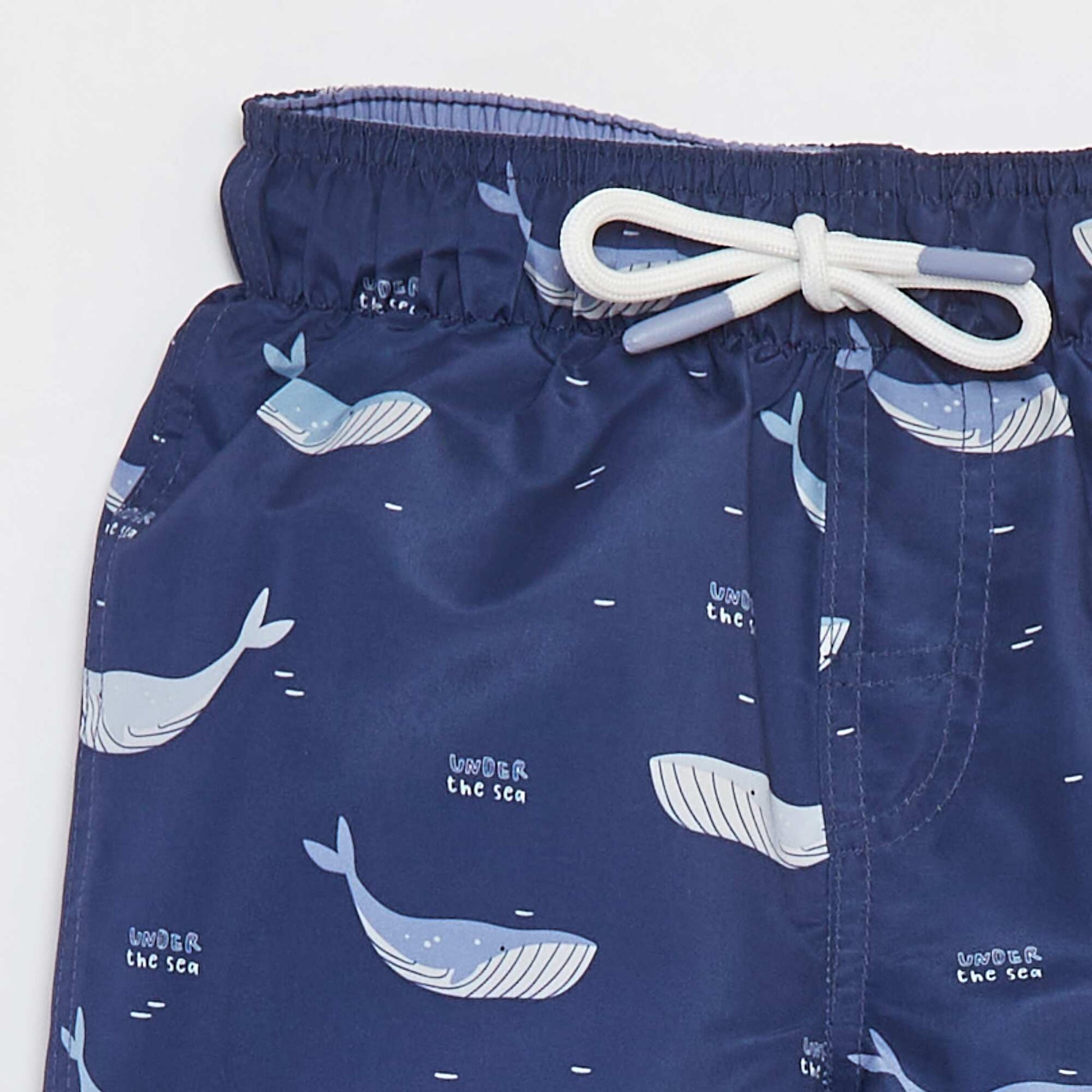 Short de bain avec imprimé BLEU