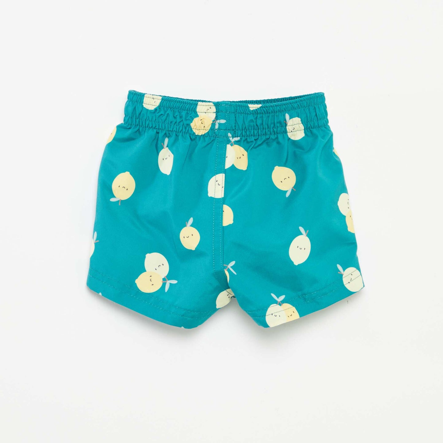 Short de bain à motif VERT