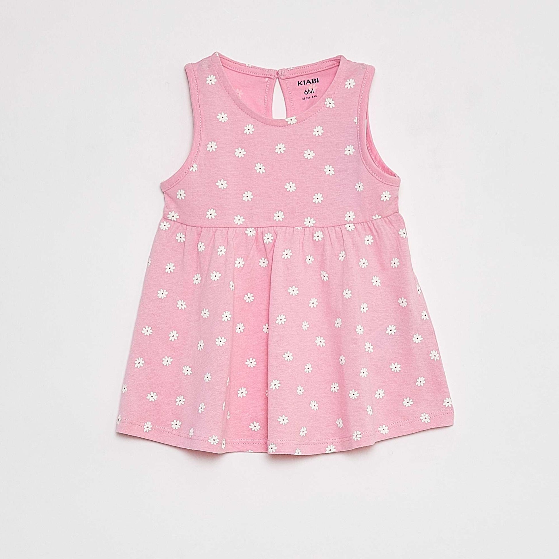 Robe à bretelles avec imprimé ROSE