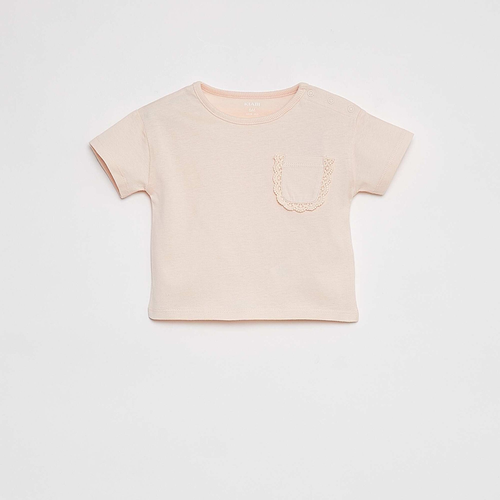 Ensemble t-shirt à manches courtes + legging - 2 pièces ROSE