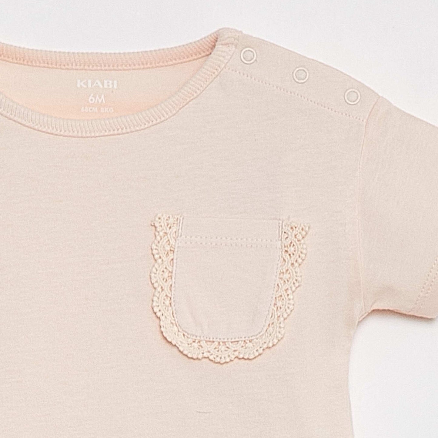 Ensemble t-shirt à manches courtes + legging - 2 pièces ROSE