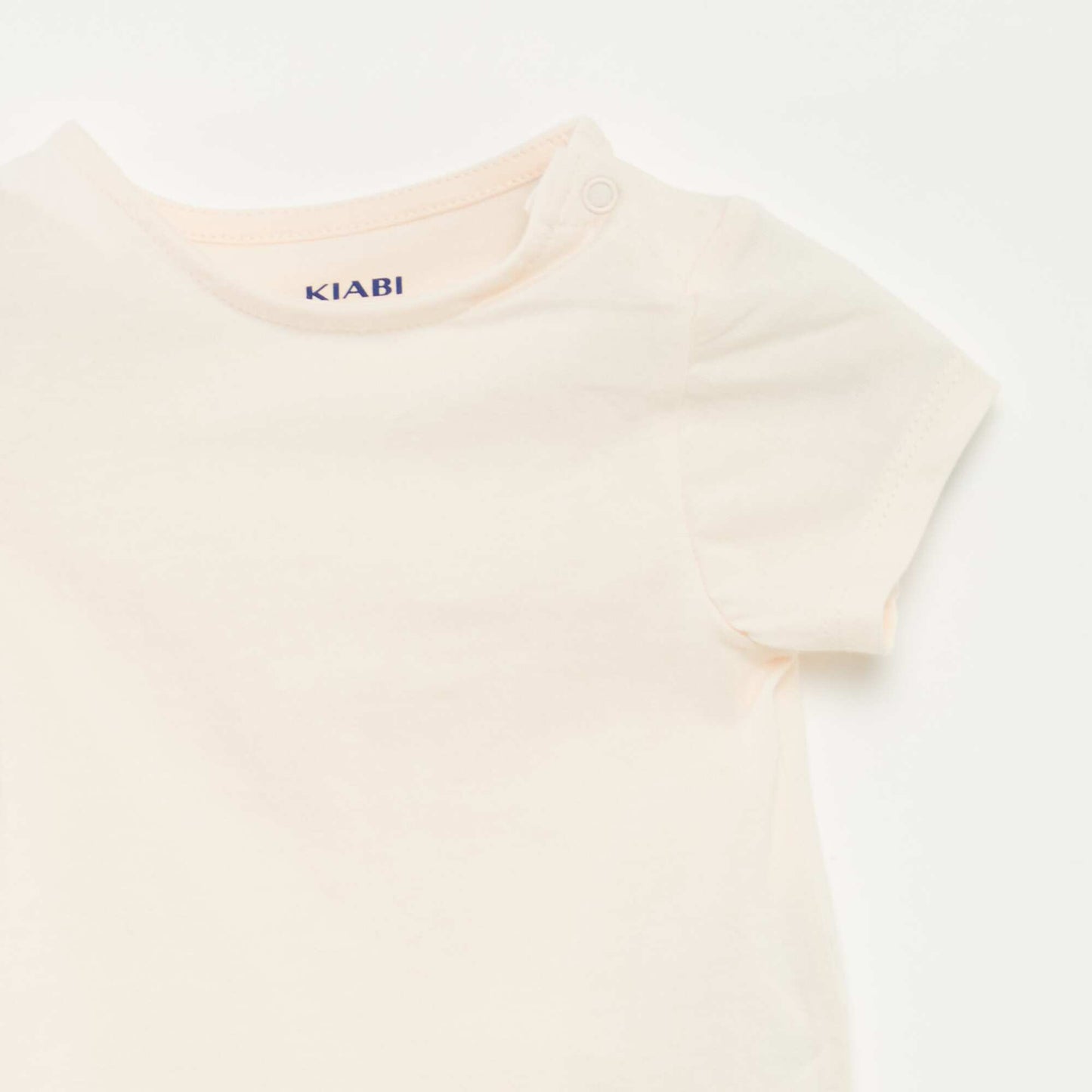 T-shirt + combishort à imprimé fleuri - 2 pièces ROSE