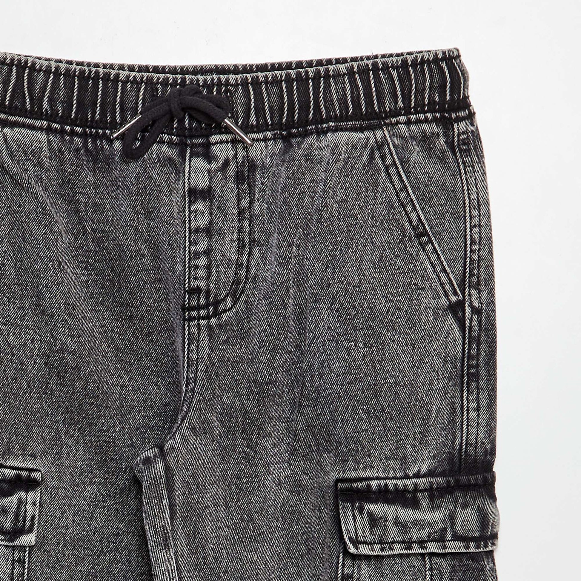Jean denim avec poches GRIS